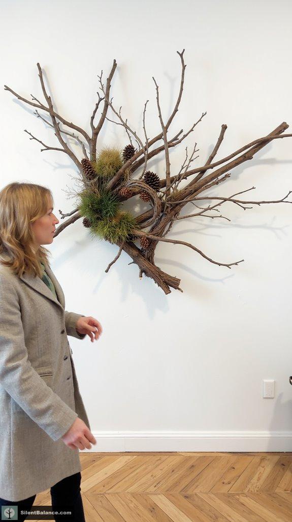 nature inspired handcrafted wall art