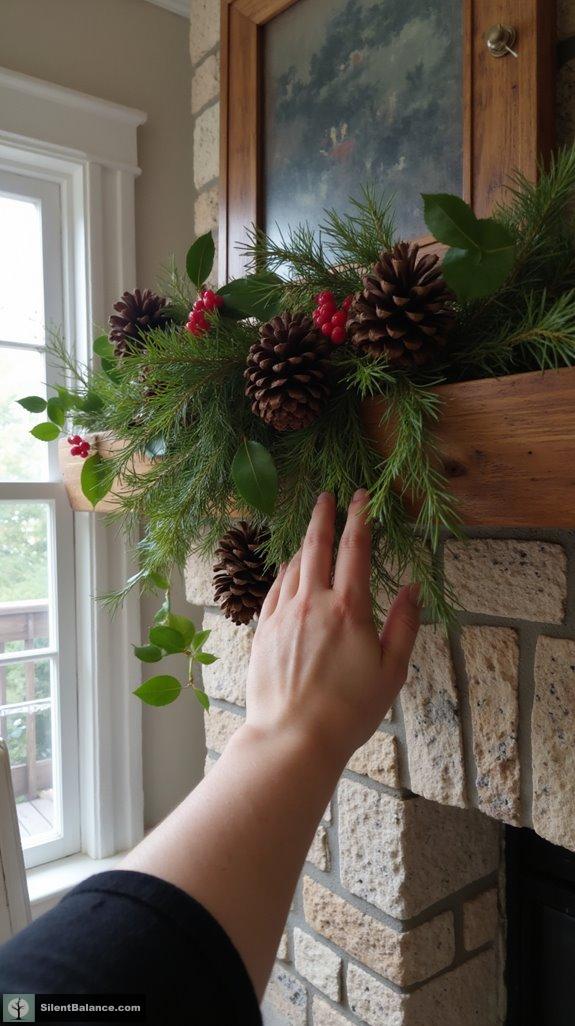 nature inspired home decor garland