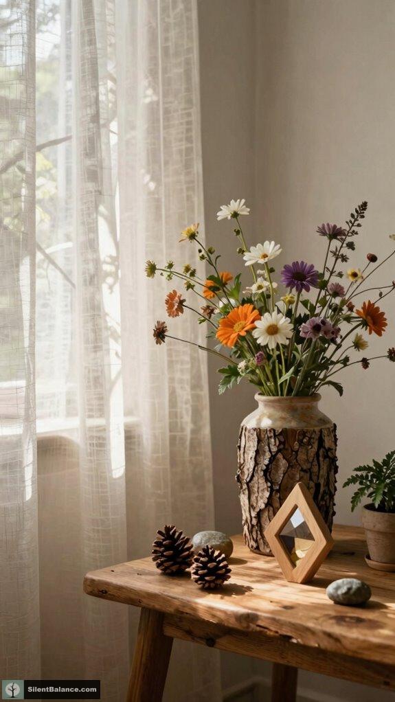 nature inspired interior elements