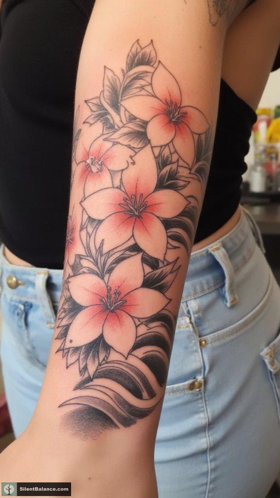 nature inspired japanese tattoos