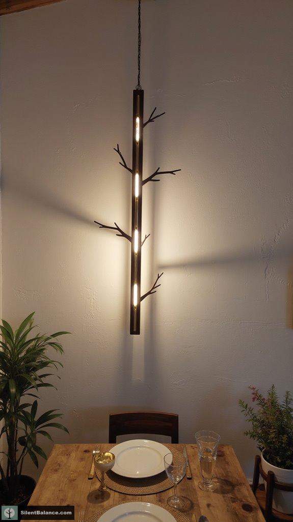 nature inspired minimalist pendants