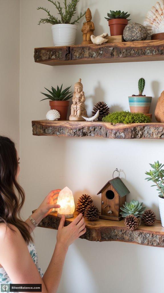 nature inspired personal decor