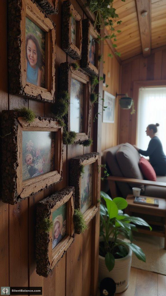 nature inspired photo framing