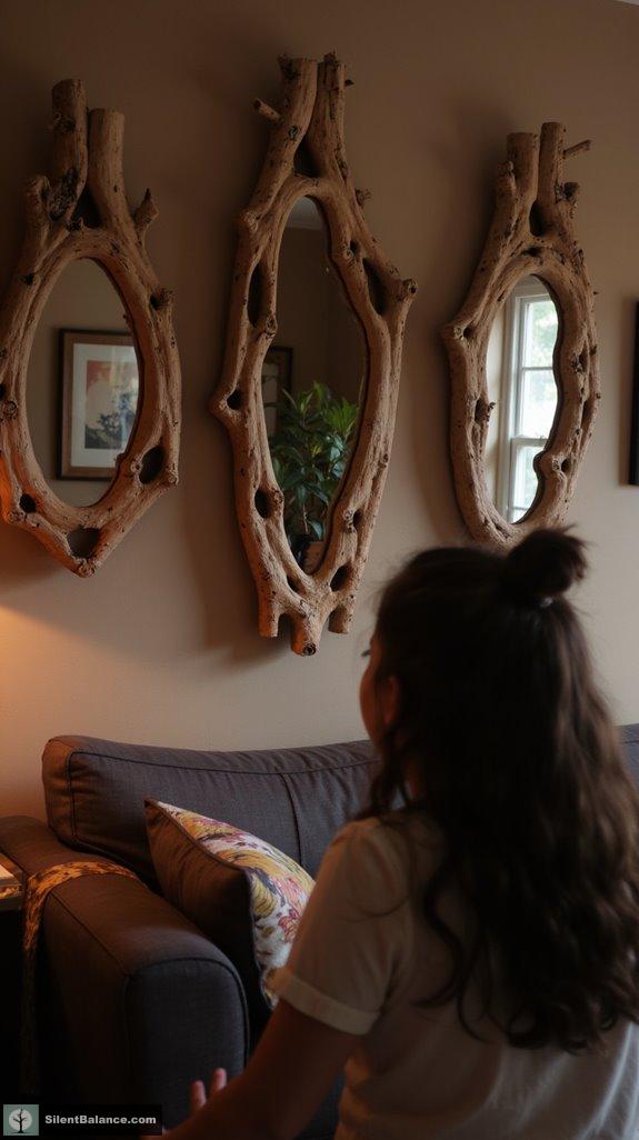 nature inspired reflective artistry