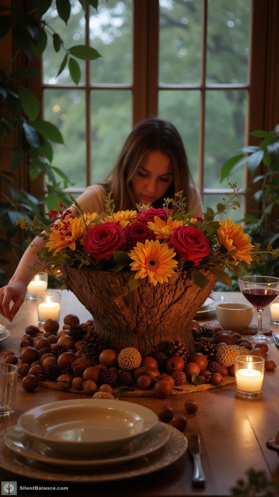 nature inspired table decor ideas