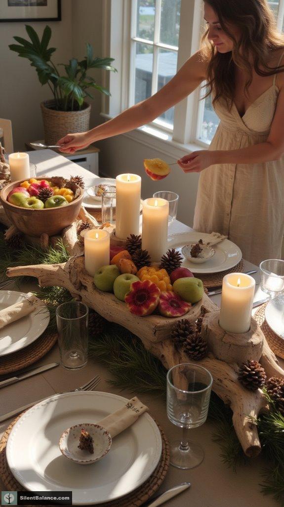 nature inspired table elegance