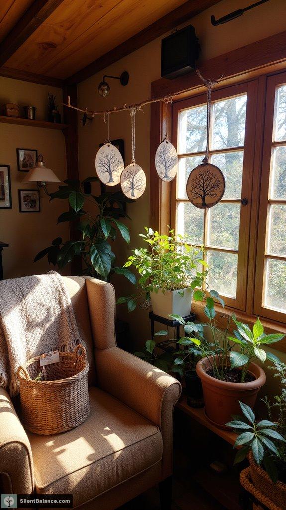 nature inspired textured decor