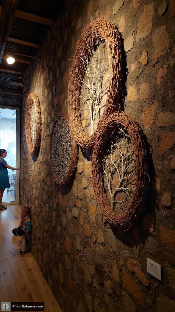 nature inspired textured decor