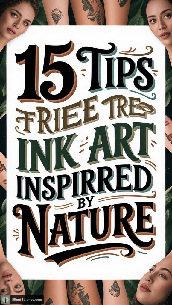 nature inspired tree ink