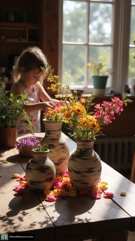 nature inspired unique vases