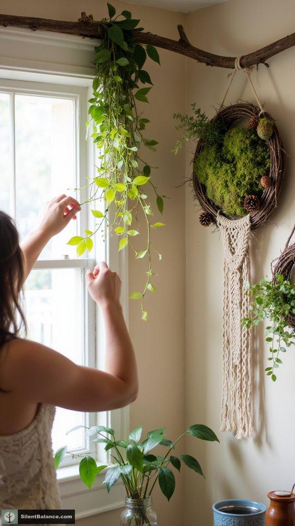 nature inspired wall decor