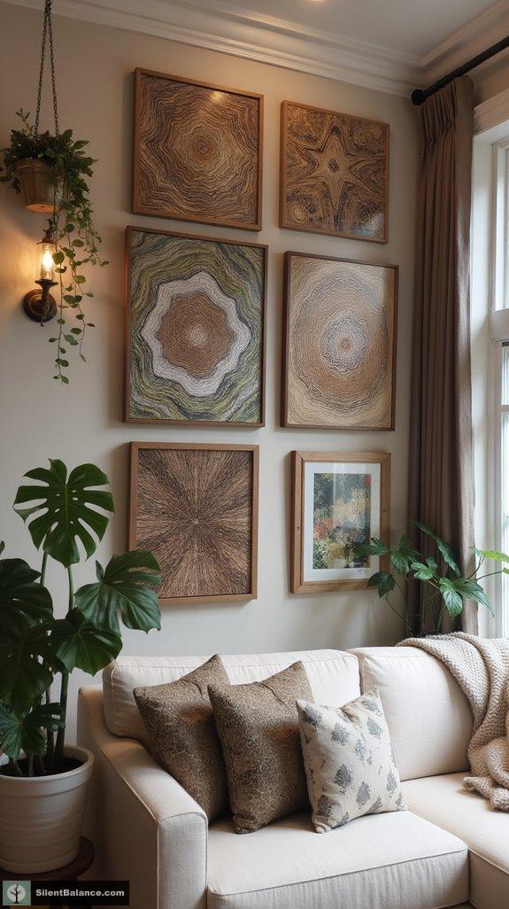 nature inspired wall decor