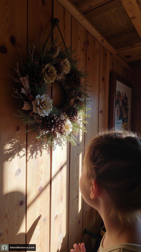 nature inspired wall decoration