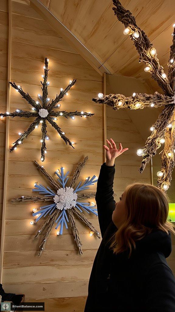 nature inspired winter decorations