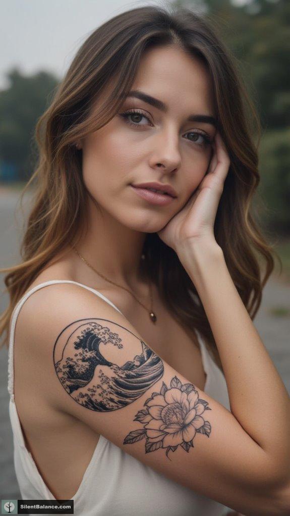 nature tattoos symbolize strength