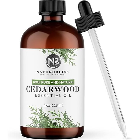 NaturoBliss Cedarwood Essential Oil – 4 Fl Oz