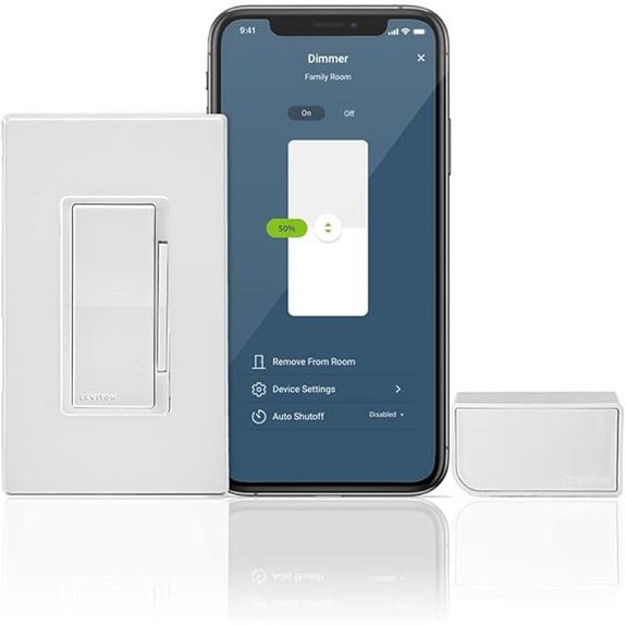 Leviton Decora Smart No-Neutral Dimmer & Wi-Fi Kit