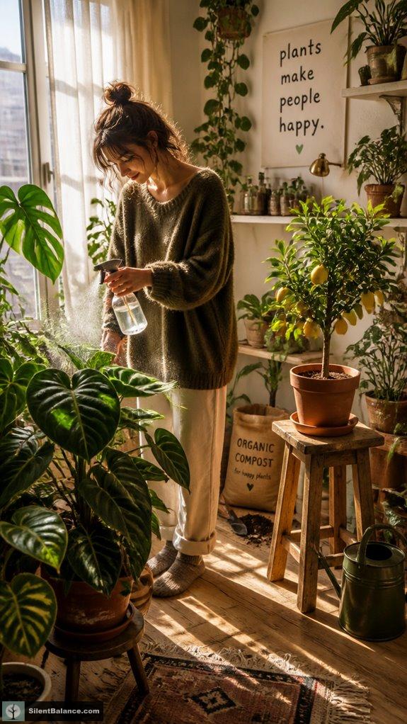 nurture vibrant thriving greenery