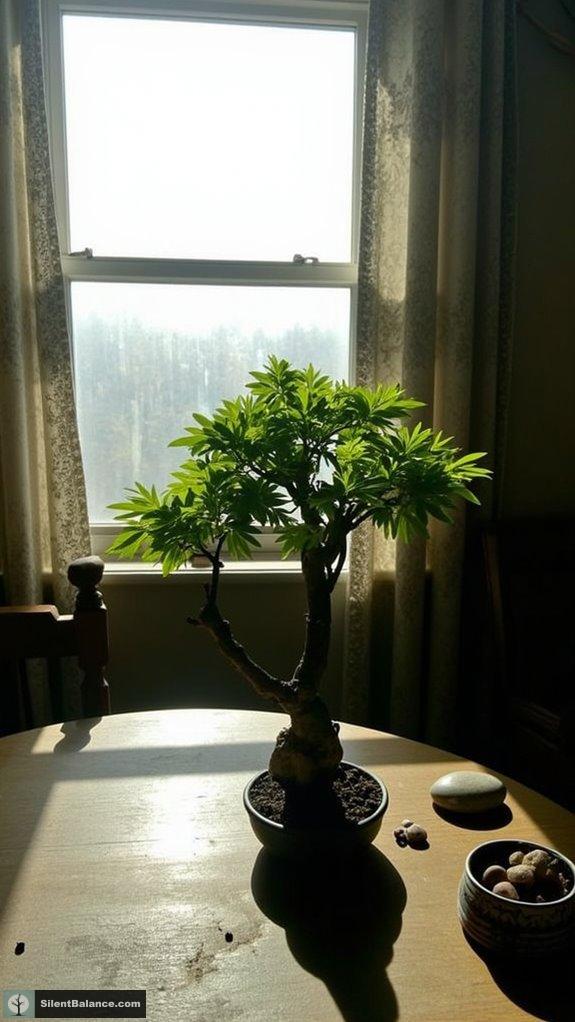 nurturing indoor bonsai tranquility