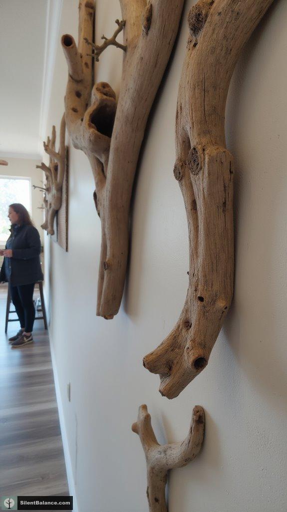 ocean inspired driftwood artistry