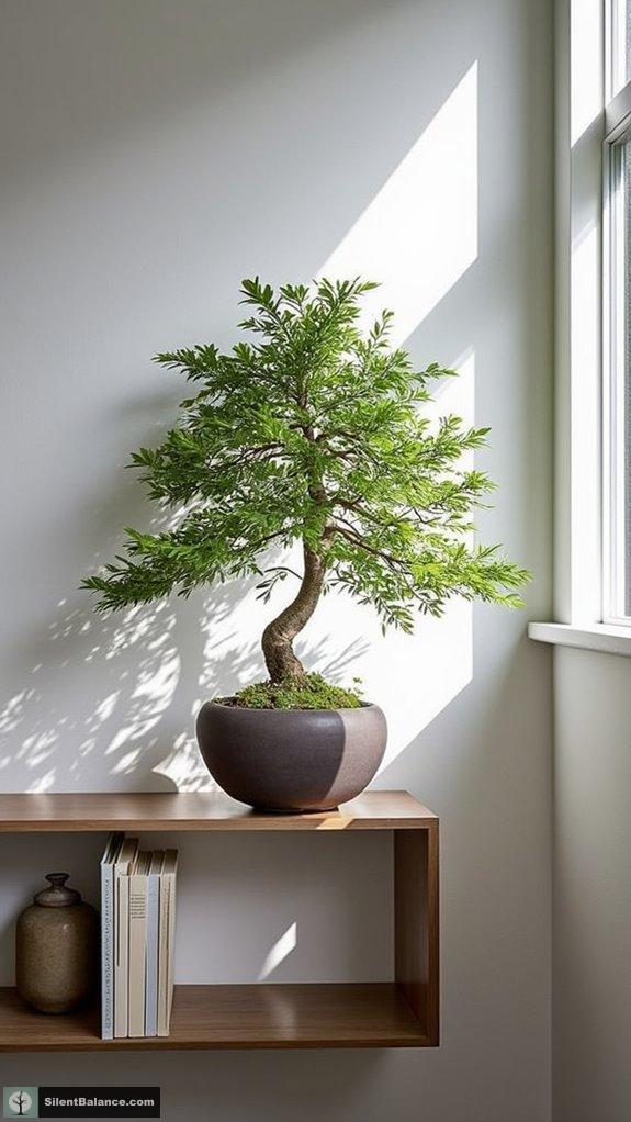 optimal bonsai light placement