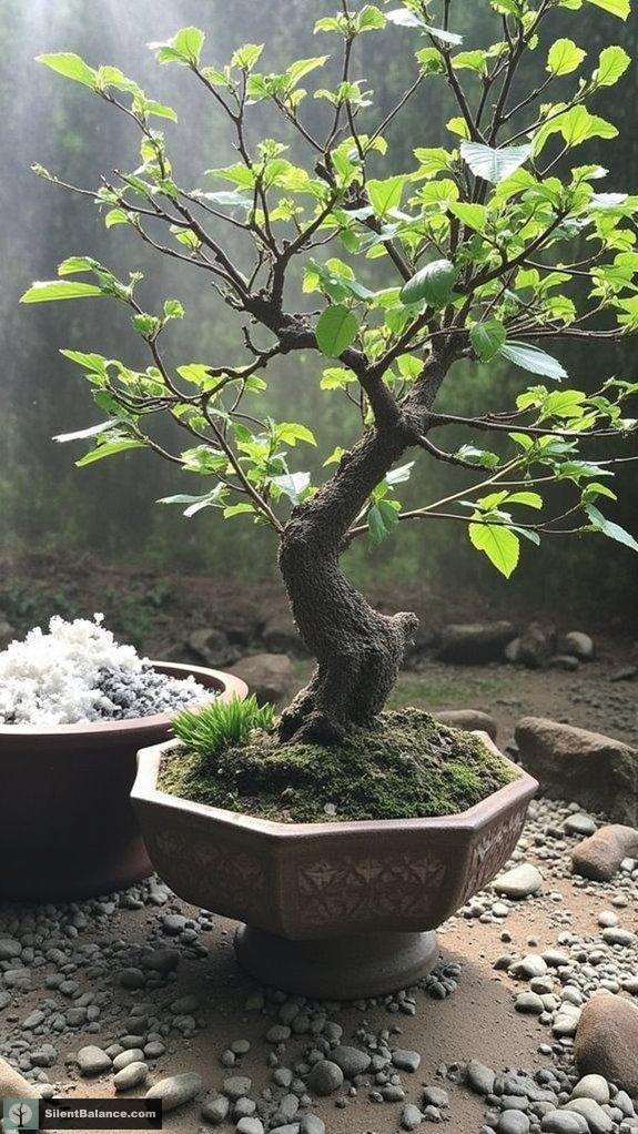 optimal bonsai planting mix