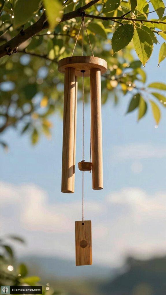 optimize wind chime placement