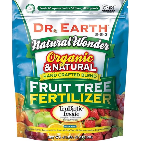 Dr. Earth Natural Wonder Organic Fruit Tree Fertilizer - 4lb 5-5-2