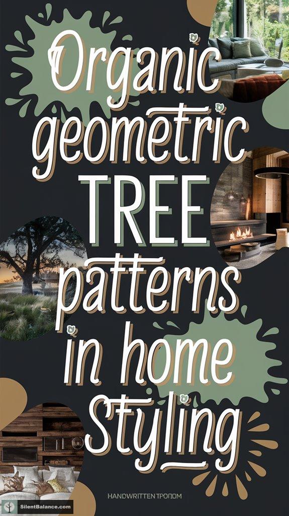 organic geometric tree decor