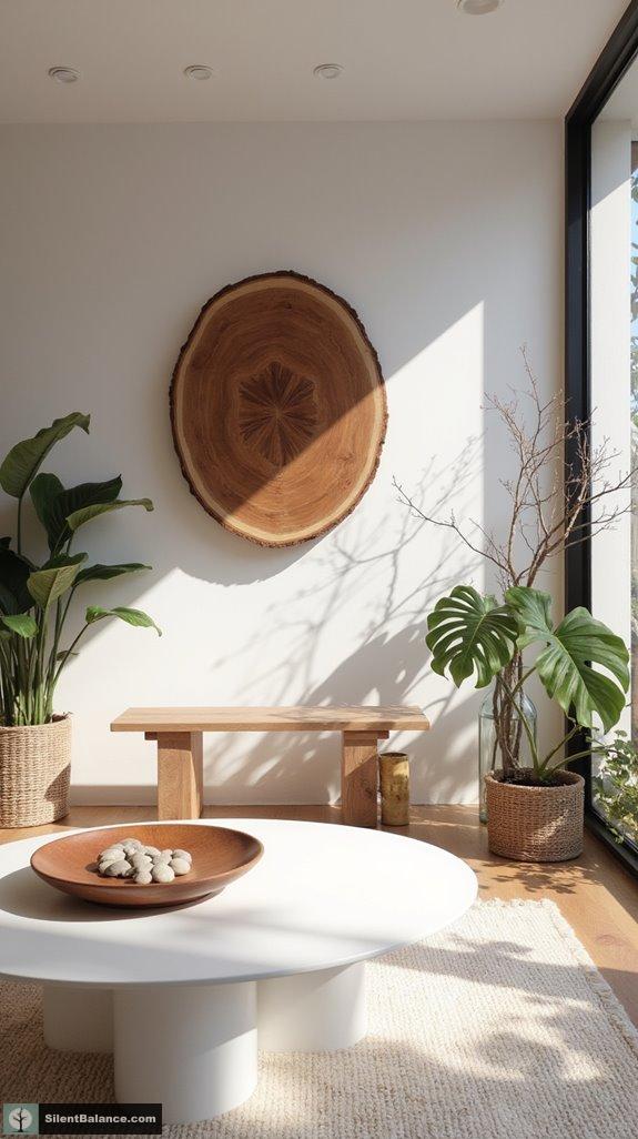 organic minimalism enhances tranquility