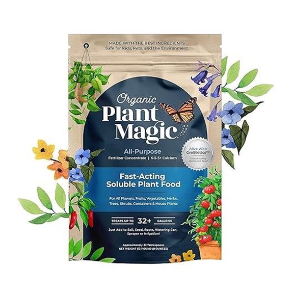 Organic All-Purpose Plant Fertilizer & Food (0.5 lb)