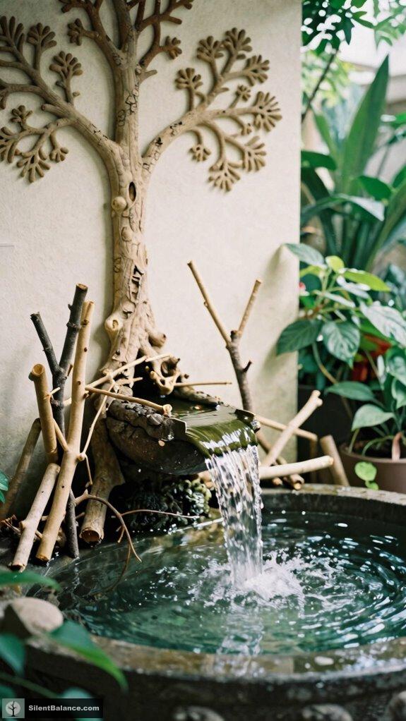 organic tech enhanced tranquil sanctuary