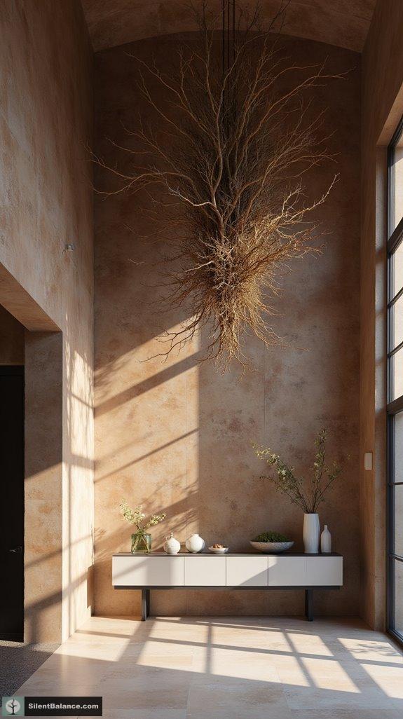 oversized branches create impact