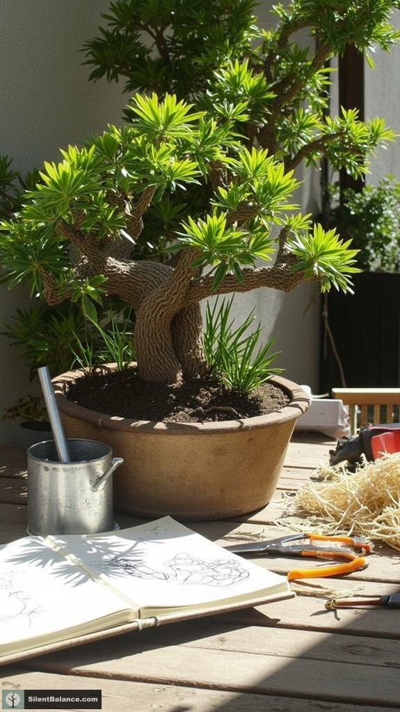 patience cultivates bonsai growth