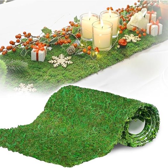 DUSPRO Peel-and-Stick Moss Sheets for Crafts and Decor