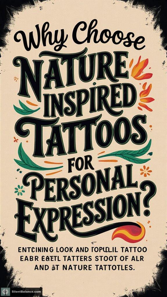 personal expression through nature