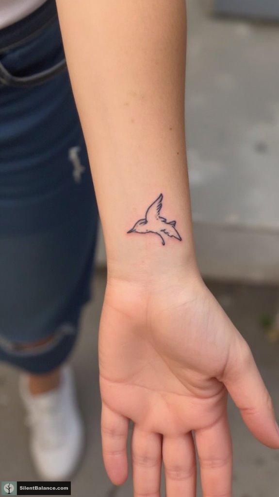 personalized bird tattoo placements