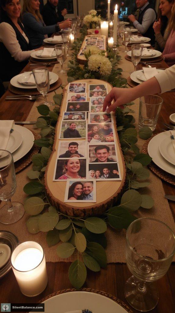personalized wood slice memories