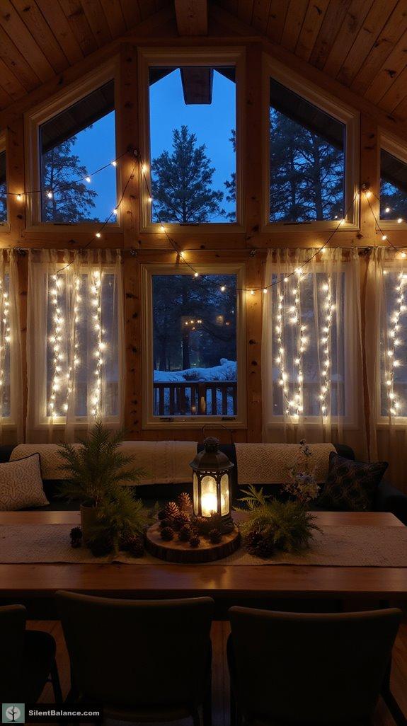 pine inspired silhouette lighting techniques