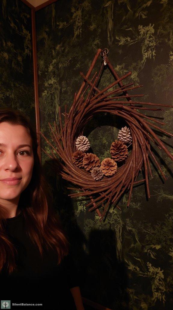 pinecone and twig creativity