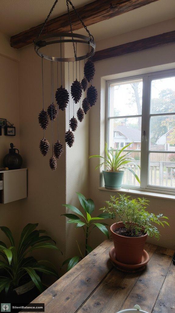 pinecone mobile display ideas