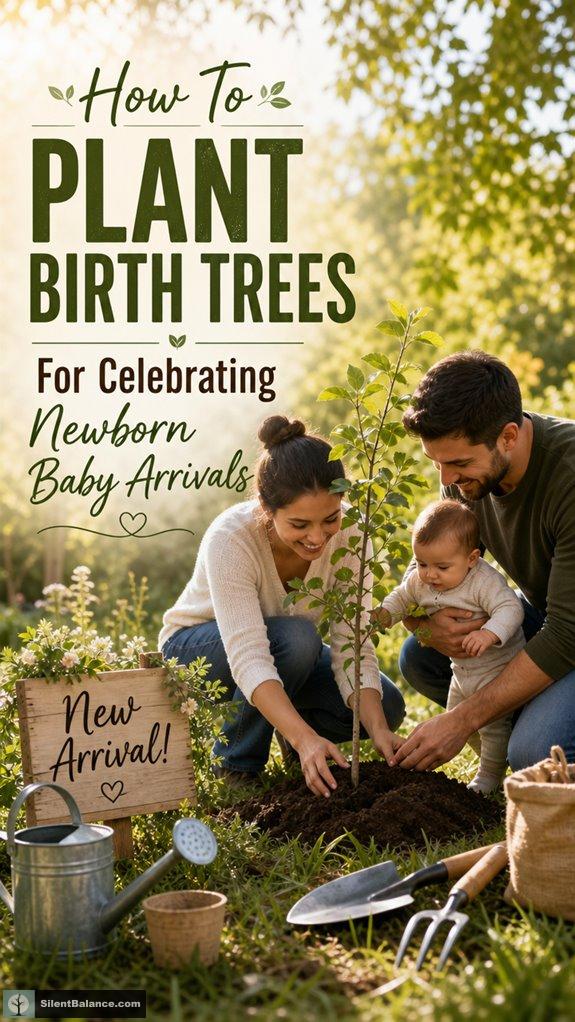 planting trees for newborns