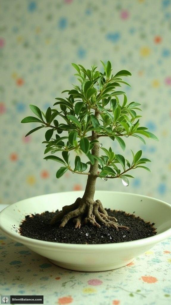 post immersion bonsai care