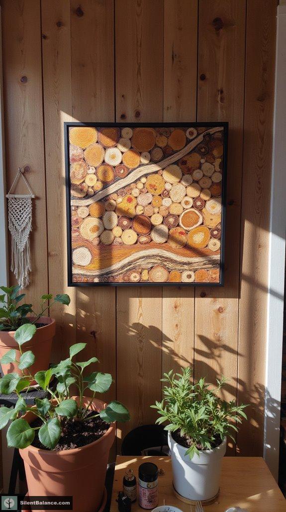 prepare wood slices carefully