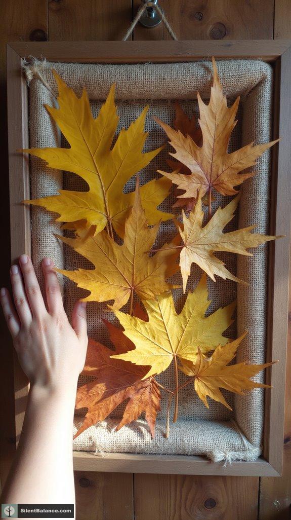 preserved leaf arrangement beauty