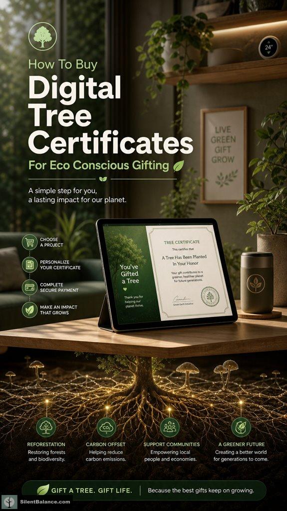 purchasing eco friendly digital certificates