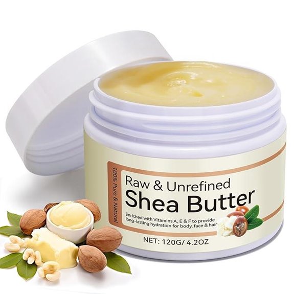 Raw Shea Butter Hydrating Skin Moisturizer 4.2Oz