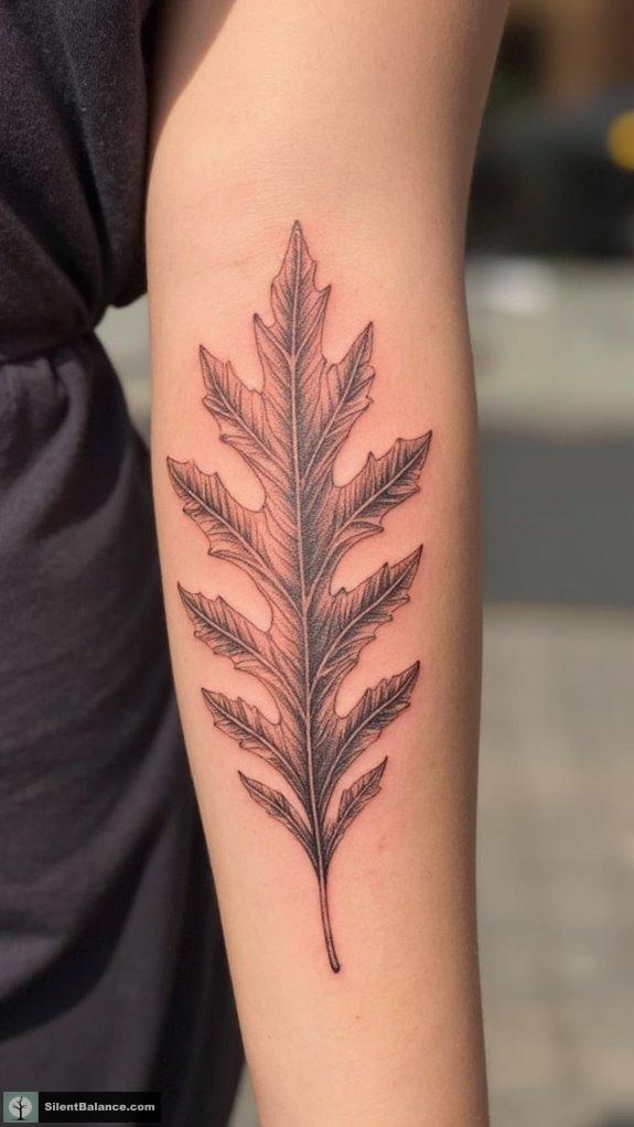 realistic nature inspired tattoos