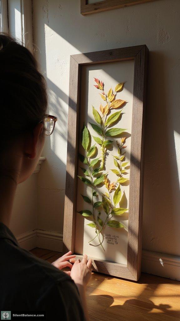 reclaimed wood frame crafting