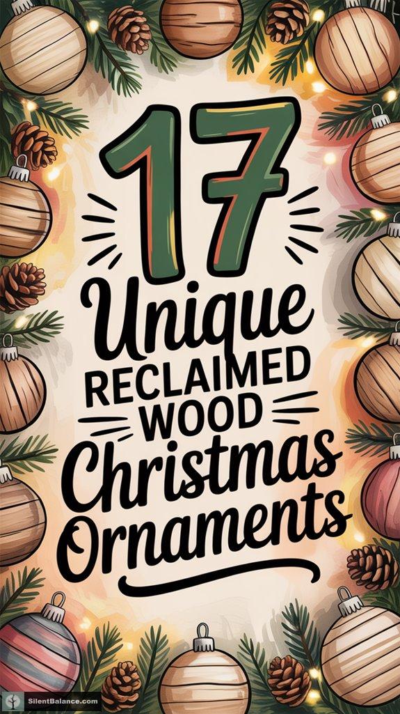 reclaimed wood holiday decorations